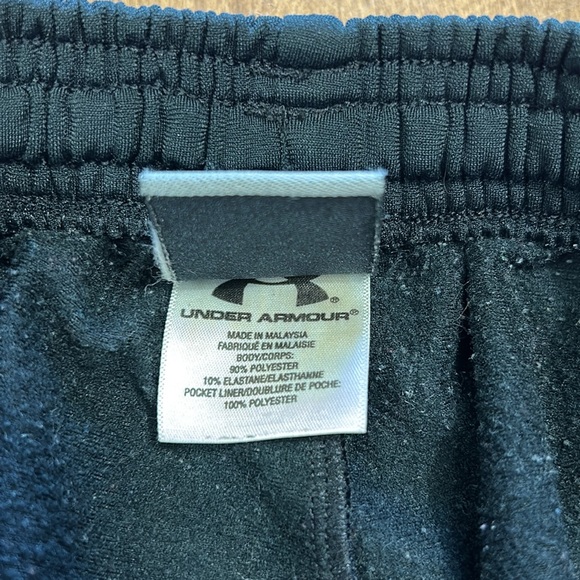Under armour warm up pants with leg zippers size small - Picture 2 of 4